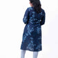 Blue cotton printed kurta